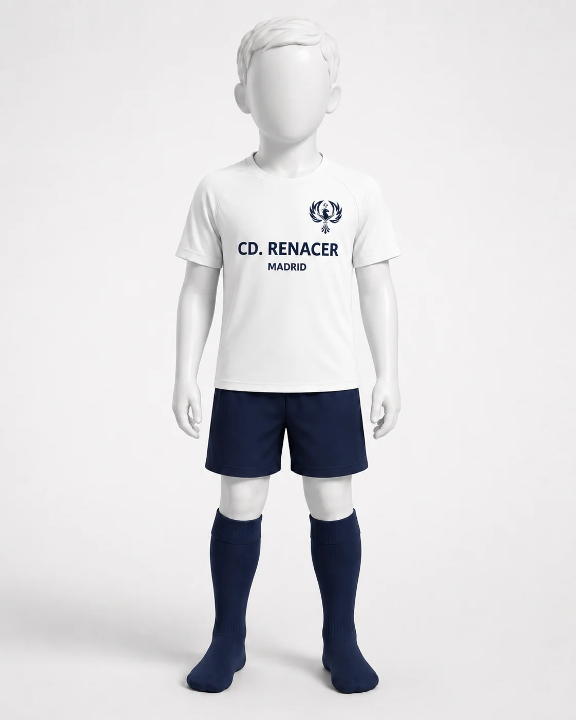 Maniquí con segunda equipación CD Renacer